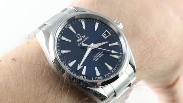 Omega Seamaster Aqua Terra (Blue Stee...
