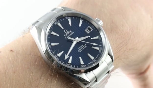 Omega Seamaster Aqua Terra (Blue Stee...