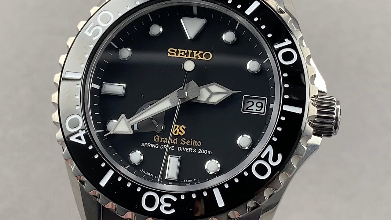 Grand Seiko Sport Spring Drive Diver SBGA031 - Grand Seiko Reviews -  WatchBox Studios