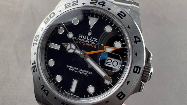 Rolex Explorer II Black Dial 226570