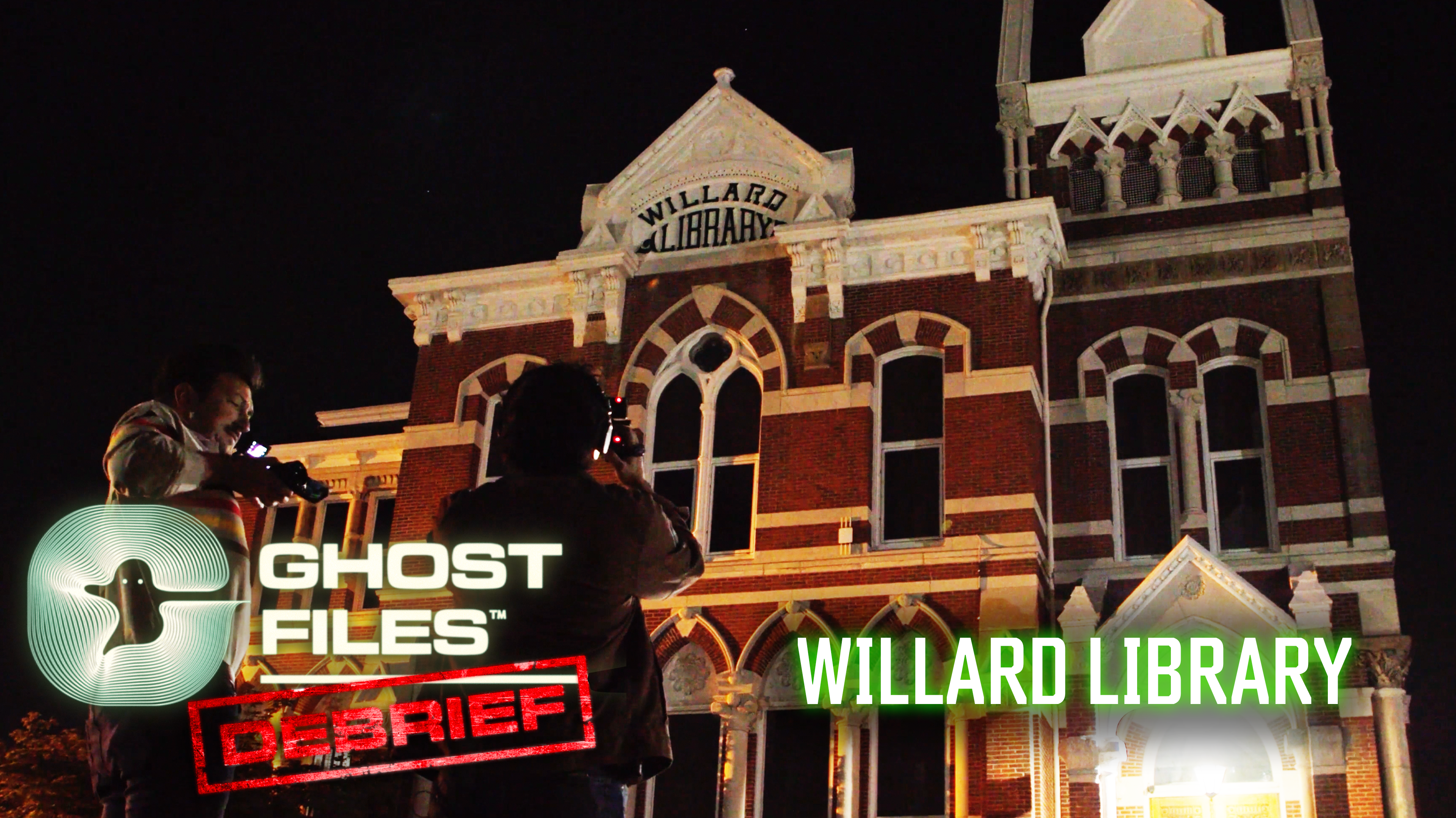 RECORDED LIVE: Ghost Files Debrief - Willard Public Library
