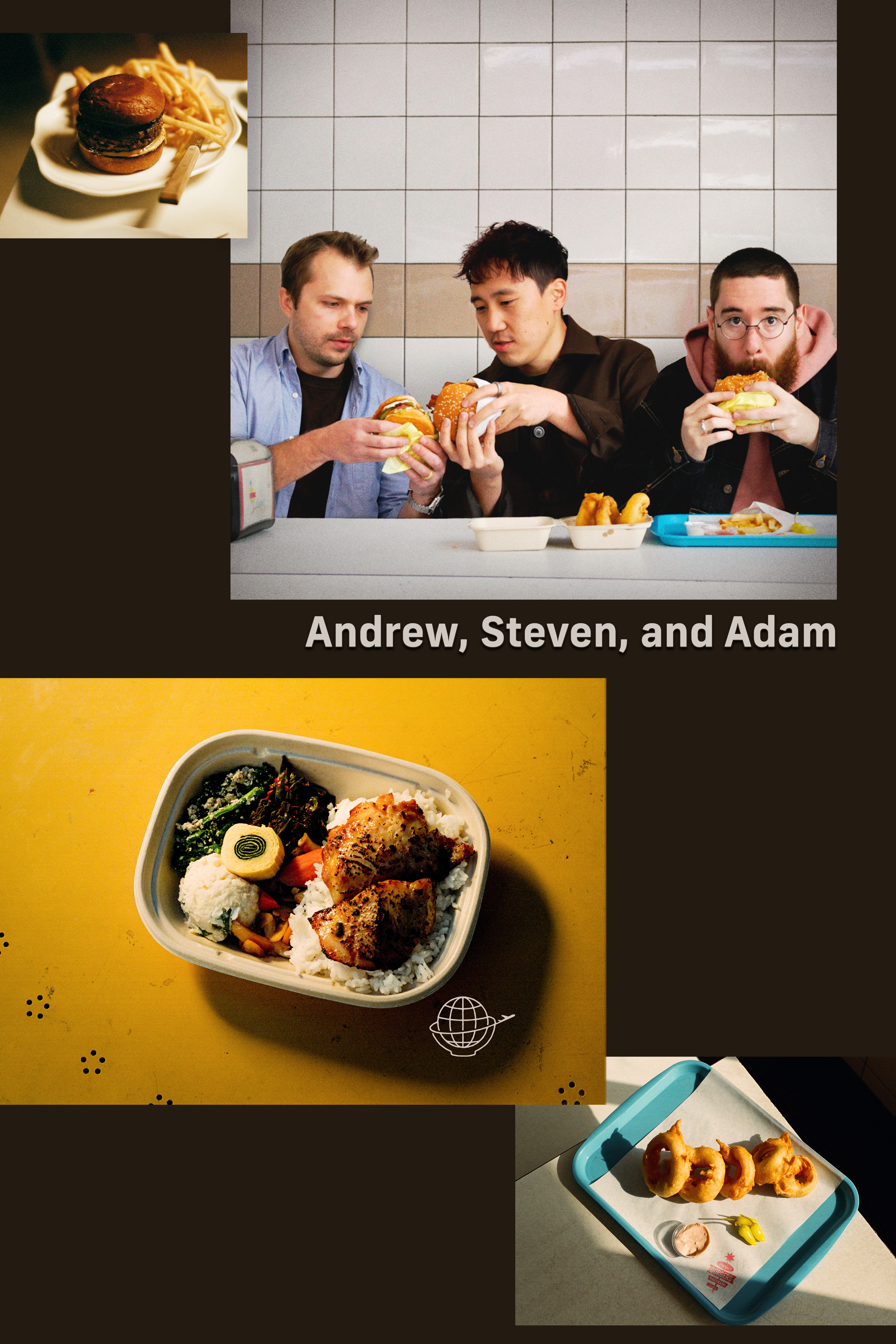 Andrew, Steven, and Adam
