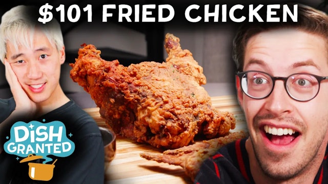 I Made A $101 Fried Chicken For Keith