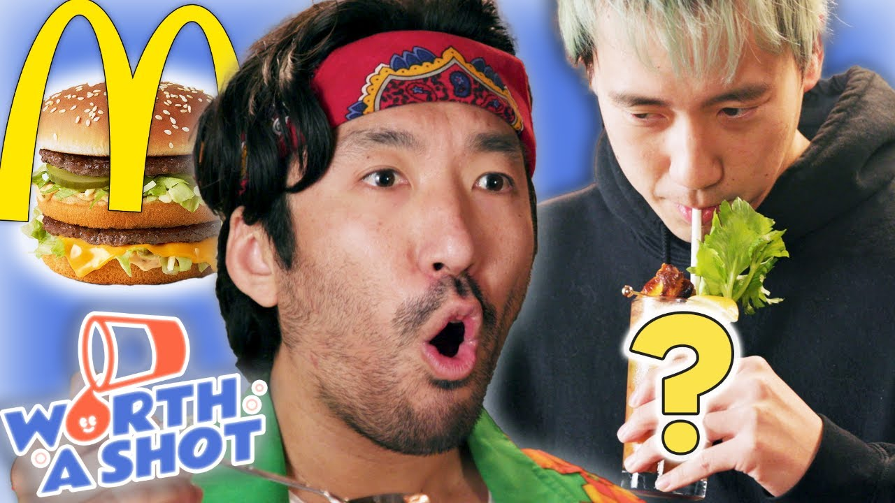 Ricky Tries To Make A Big Mac Cocktail