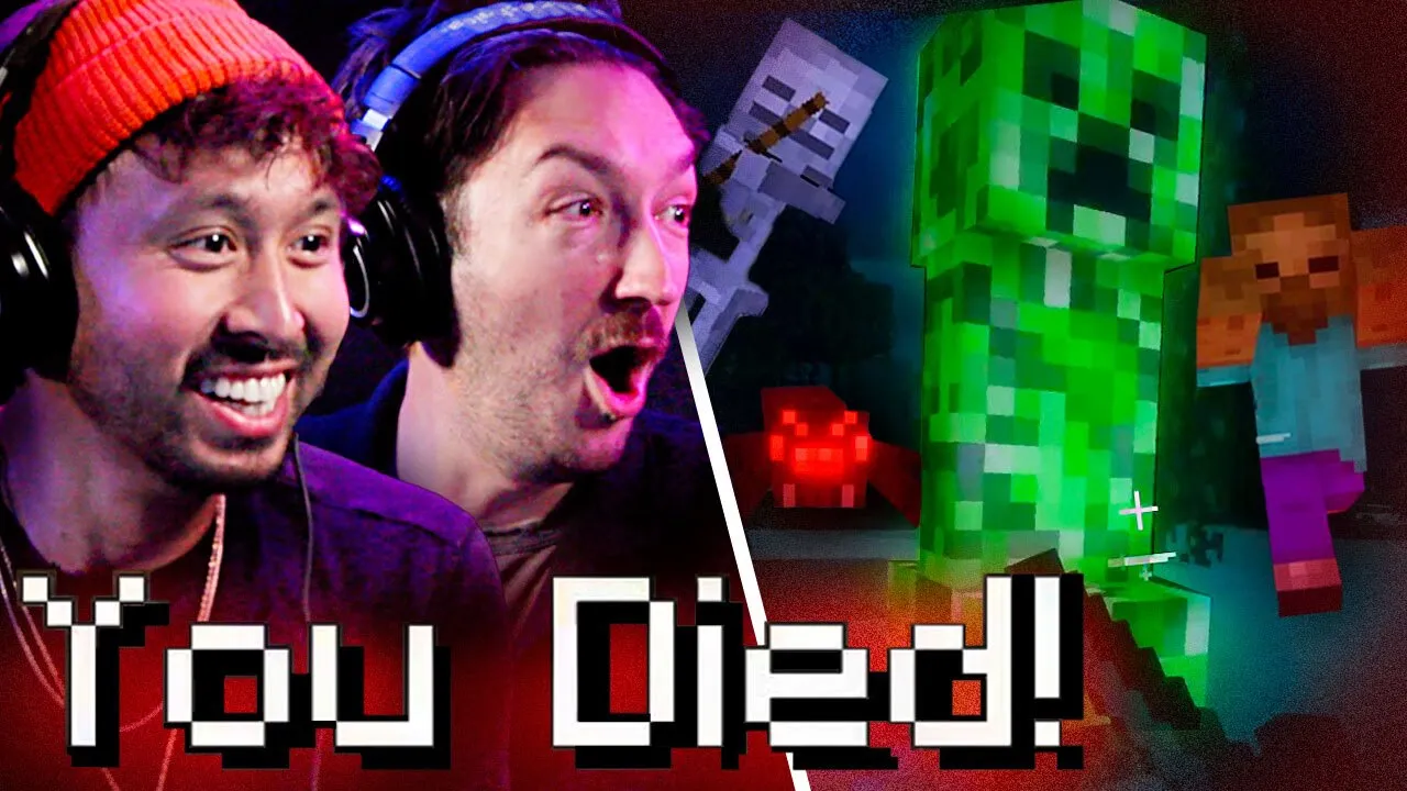 Ryan Plays Minecraft For The First Time (Shane Is There Too)