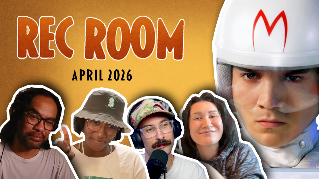 Rec Room - Speed Racer, Sci-fi, The Comeback and BOOKS!