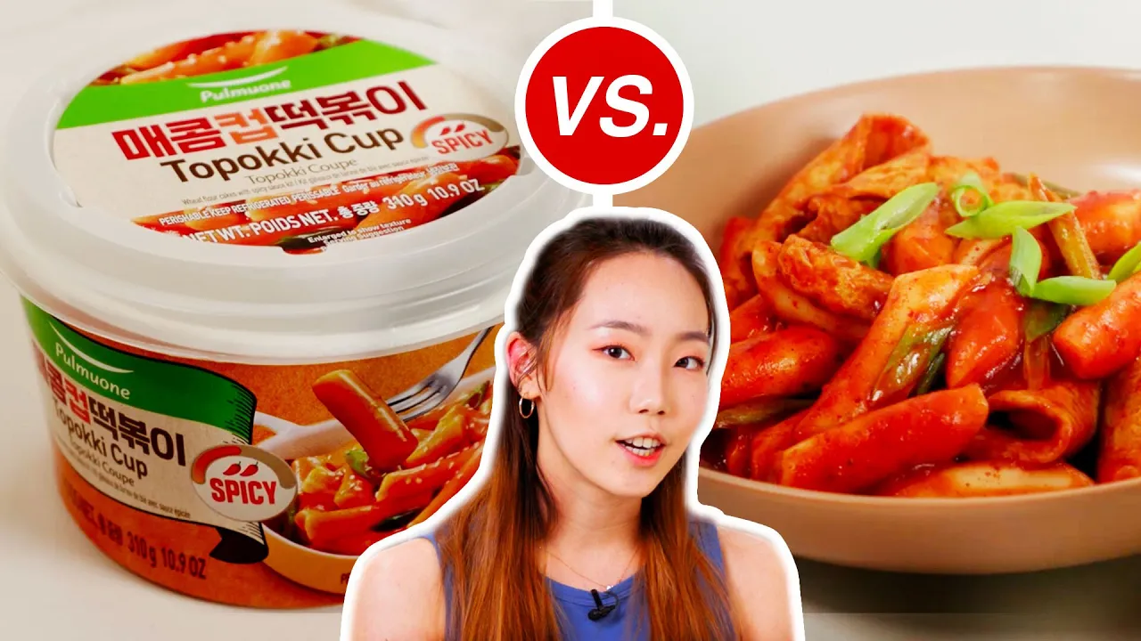 Homemade Vs. Microwave: Korean Meals