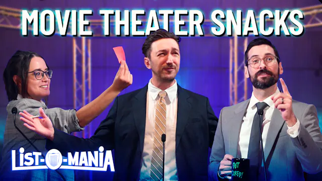 List-O-Mania: Movie Theater Snacks