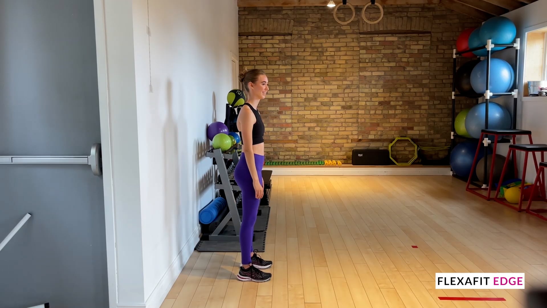 Layback wall push-off with forward fold: Advanced-Elite