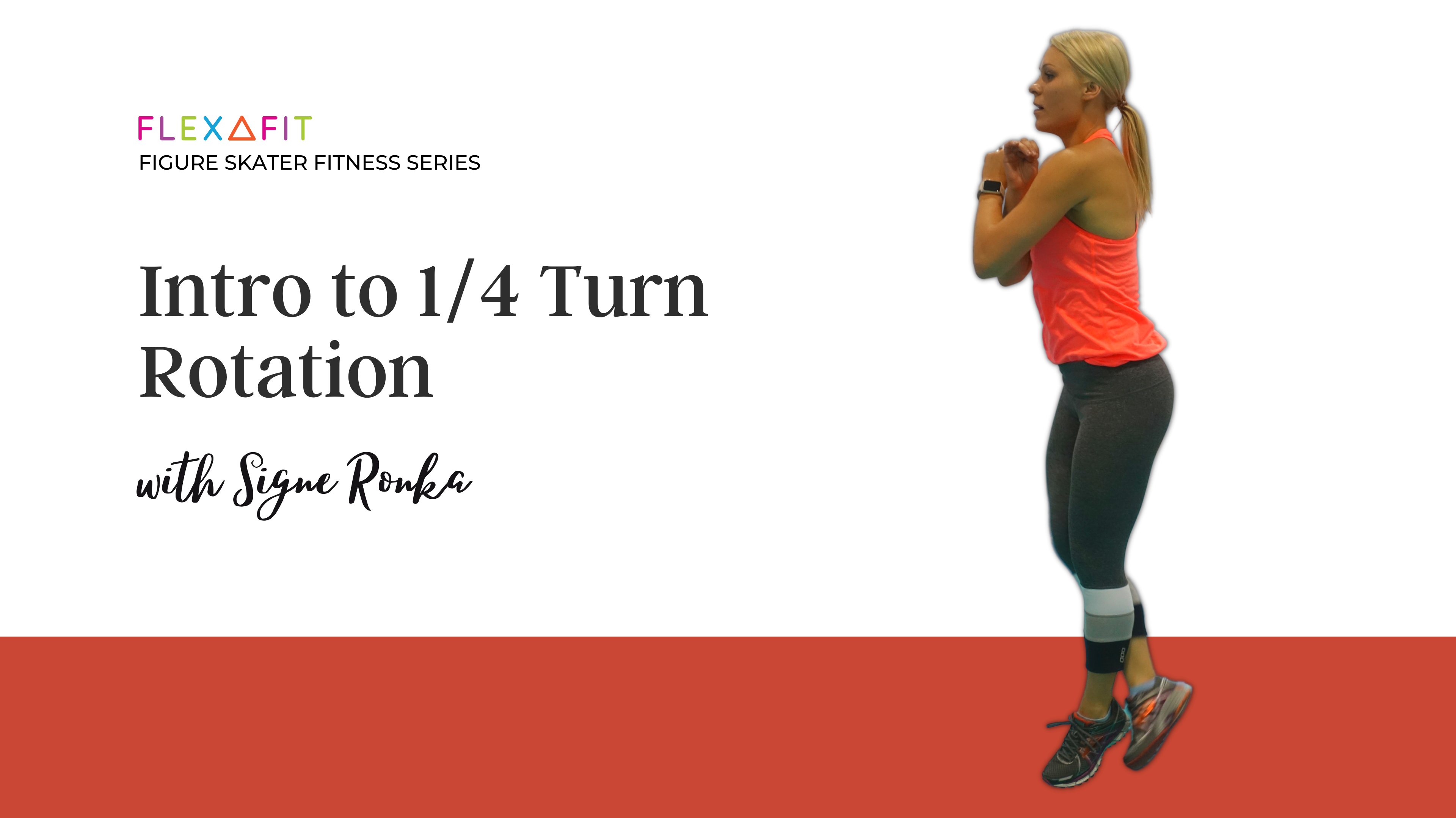 Beginner-Foundation: Off-ice 1/4 turn max rotation introduction tutorial
