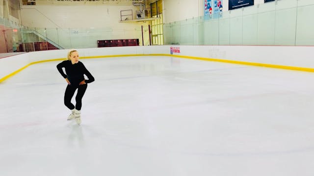 Foundation: On ice salchow entry to t...