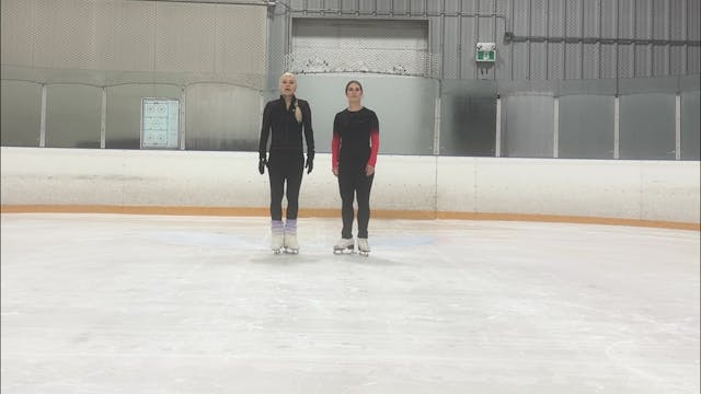 Learn to skate progression 1: Beginner