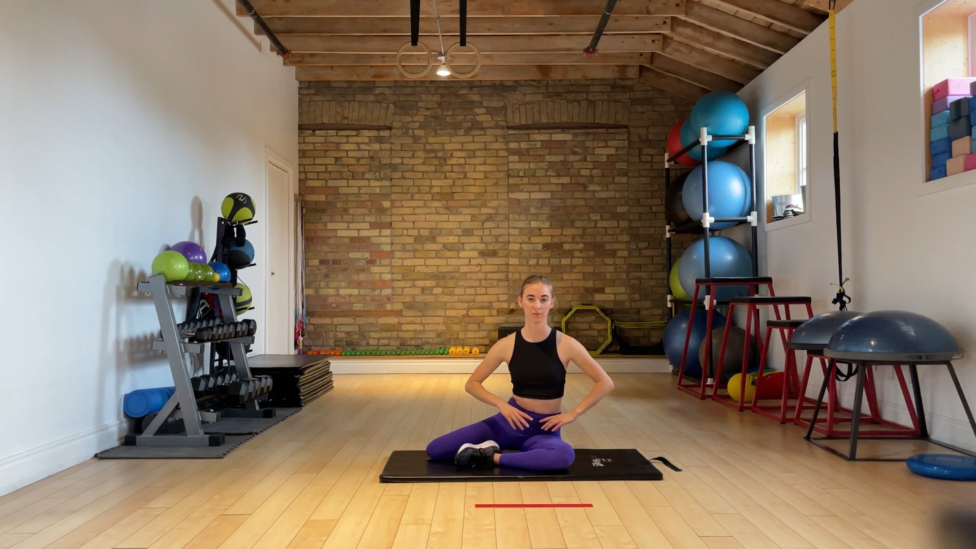 Advanced-Elite: 90-90 externally rotated hip lifts with leg extension exercise