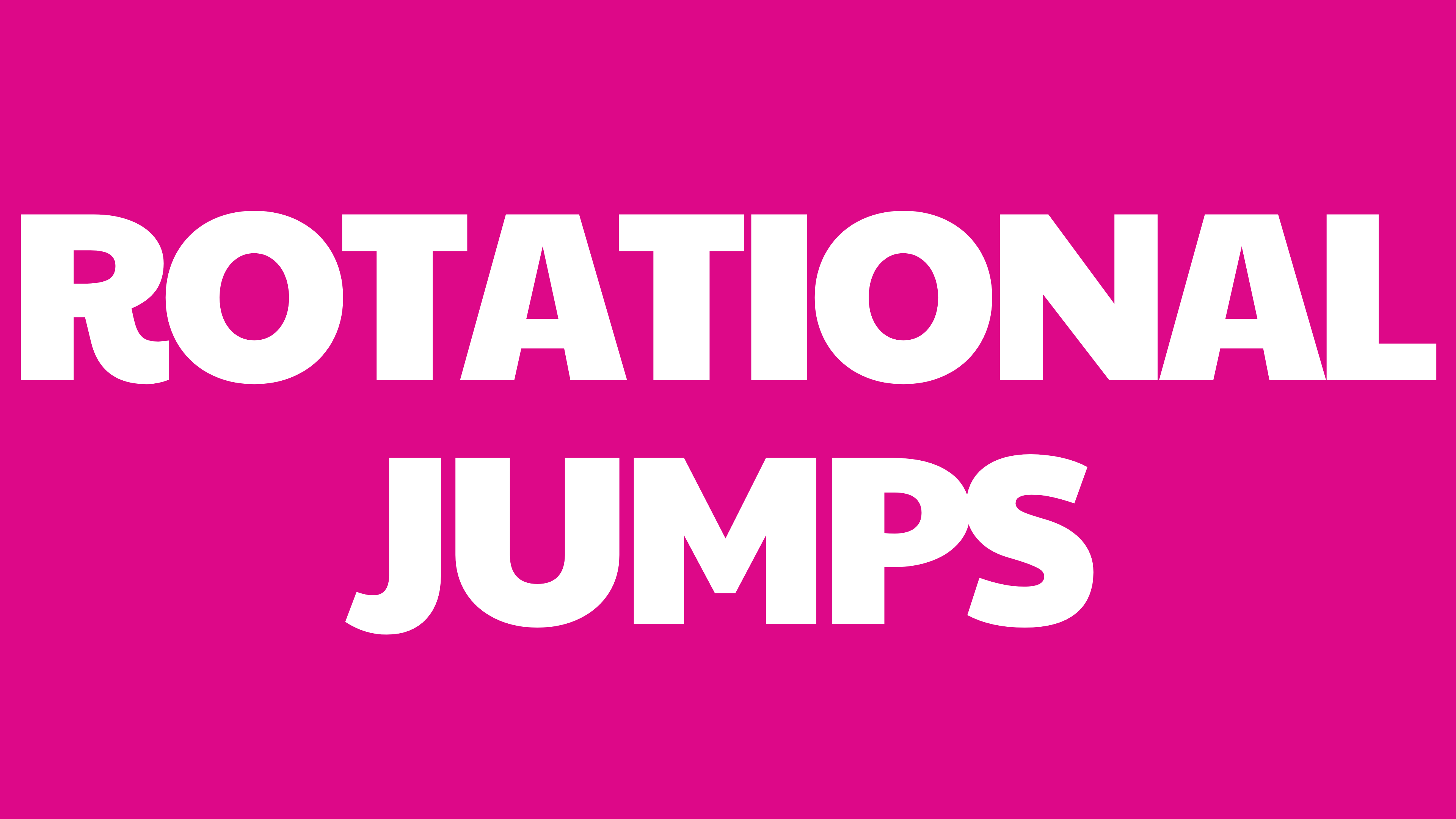 Rotational Jumps