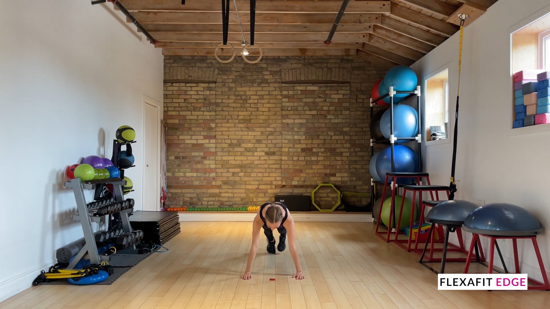 Push-up with side plank rotation: Foundation-Elite