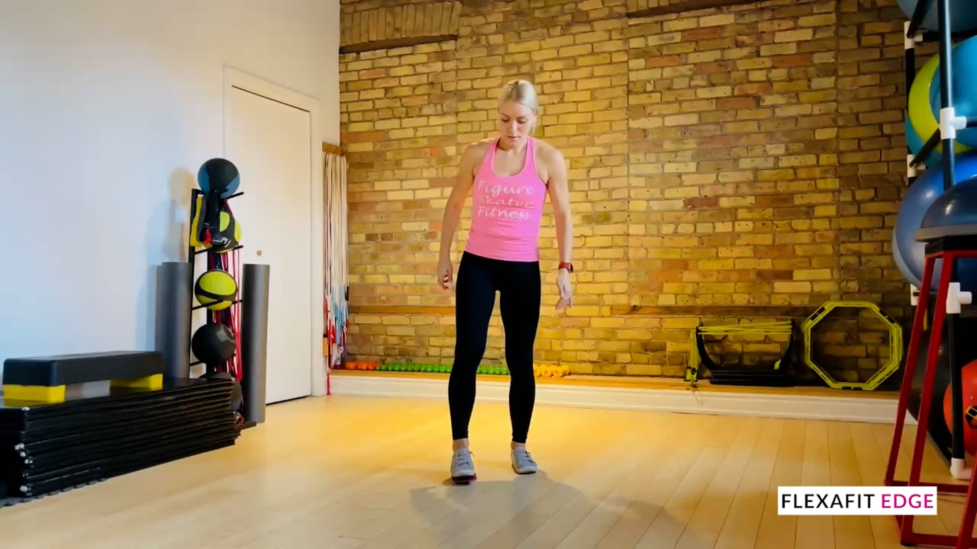 Loop walk through drill on spinner: Advanced-Elite