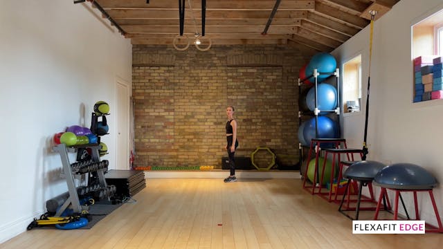 Off-Ice Double Axel With Entry Hops: ...