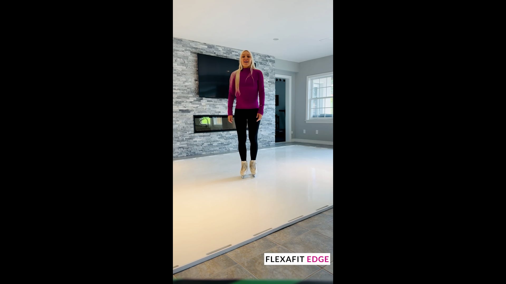 Toe Loop Reach & Pick: Common Error Fix with Signe on PolyGlide Ice