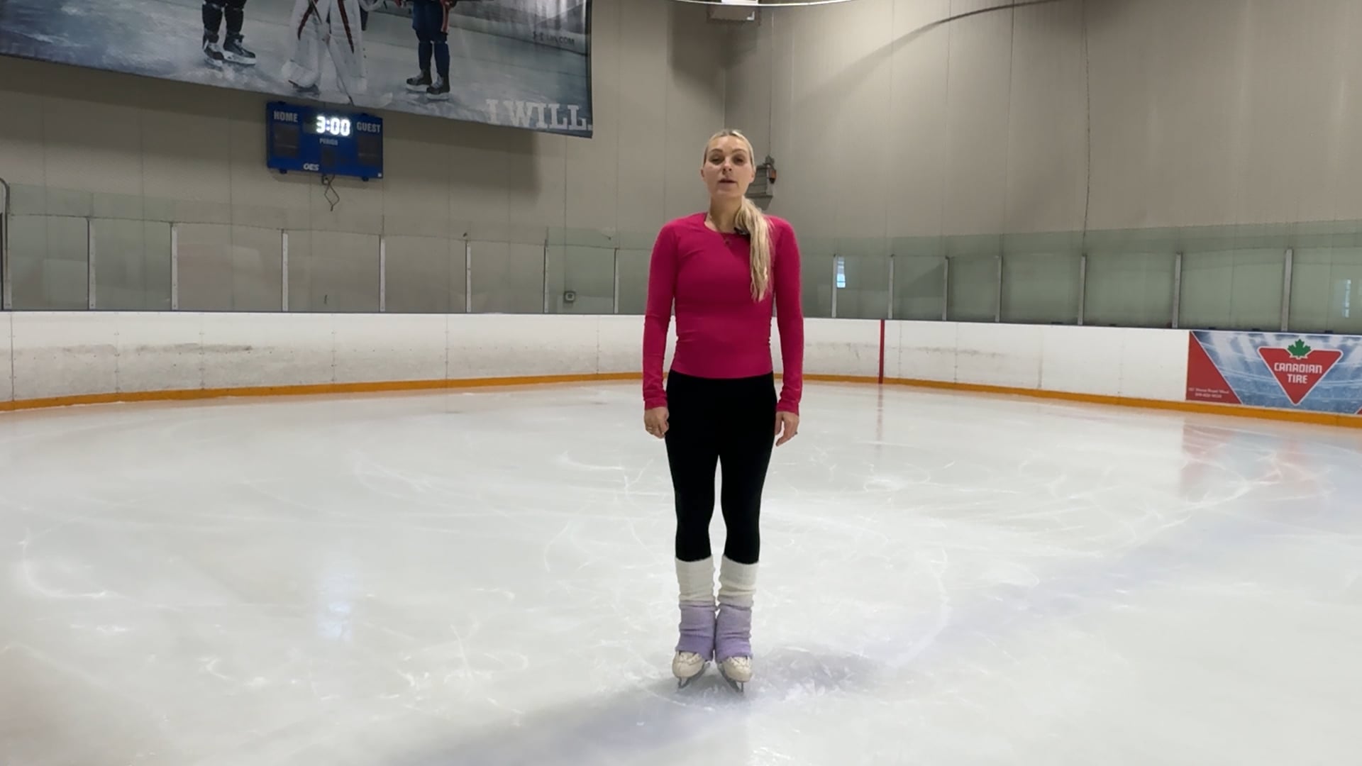Foundation-Advanced: On-ice flip reach back and picking hip position drill