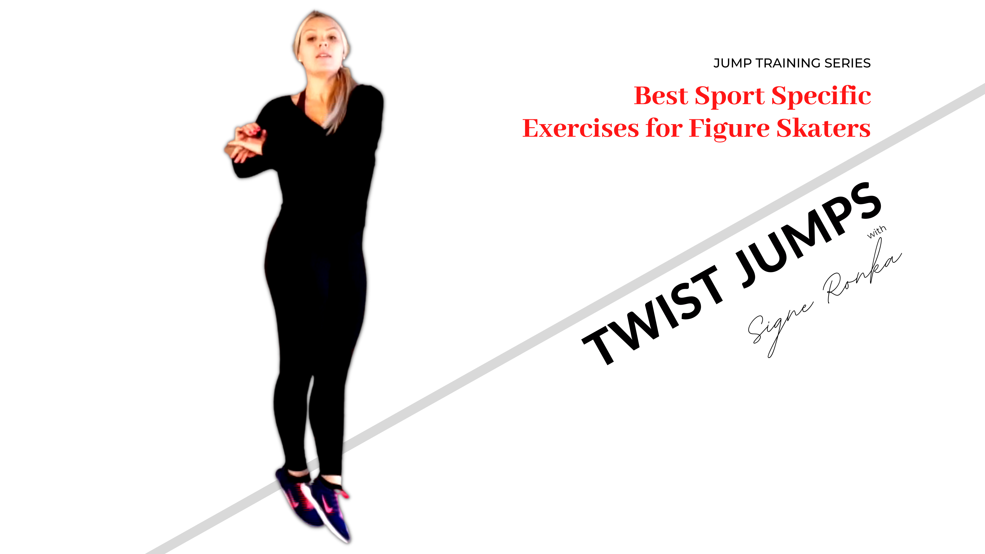 Beginner-Foundation: Off-ice intro to double and single leg twist jumps tutorial