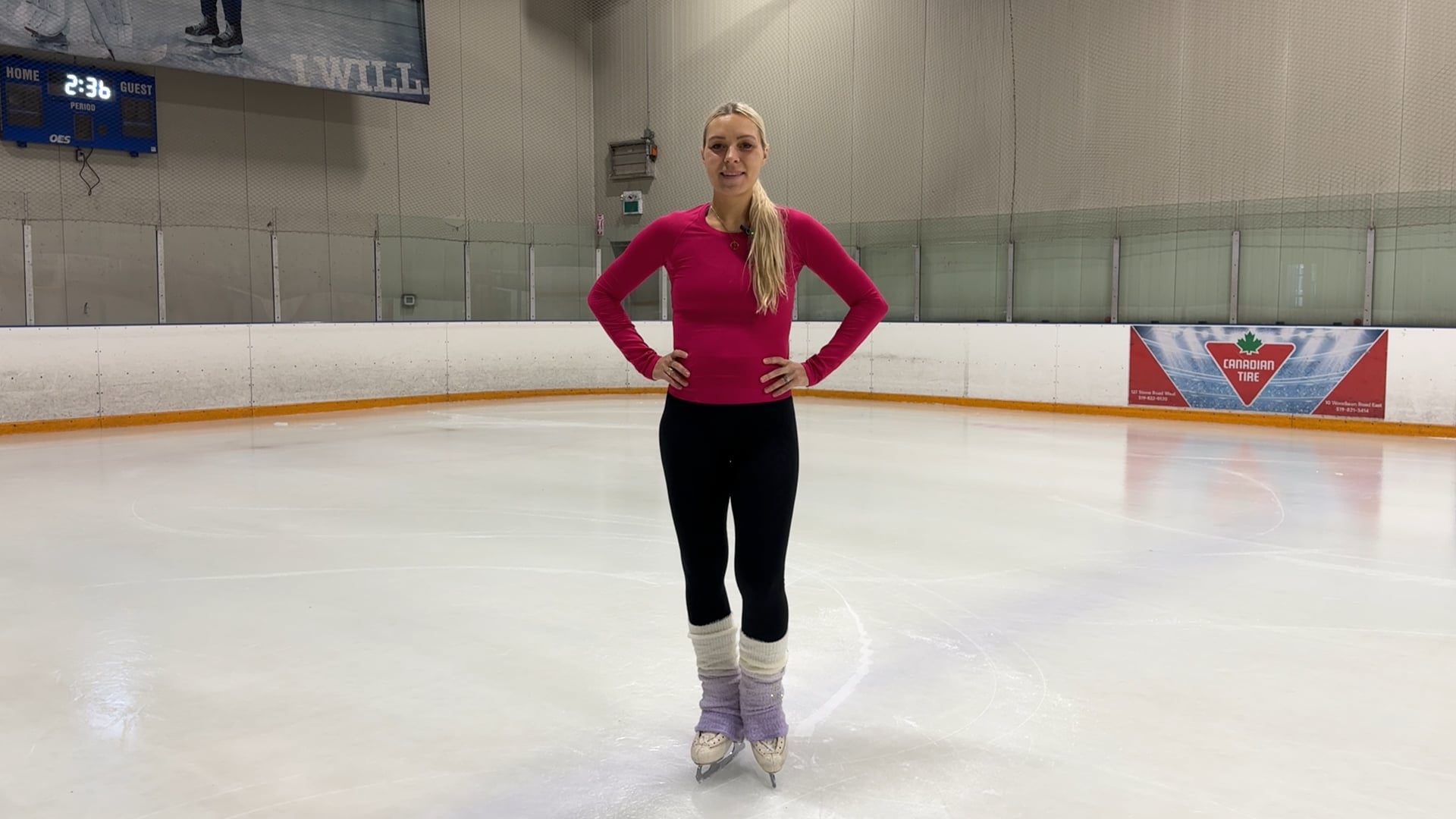 Beginner-Foundation: On-ice forward crossover basic technique tutorial