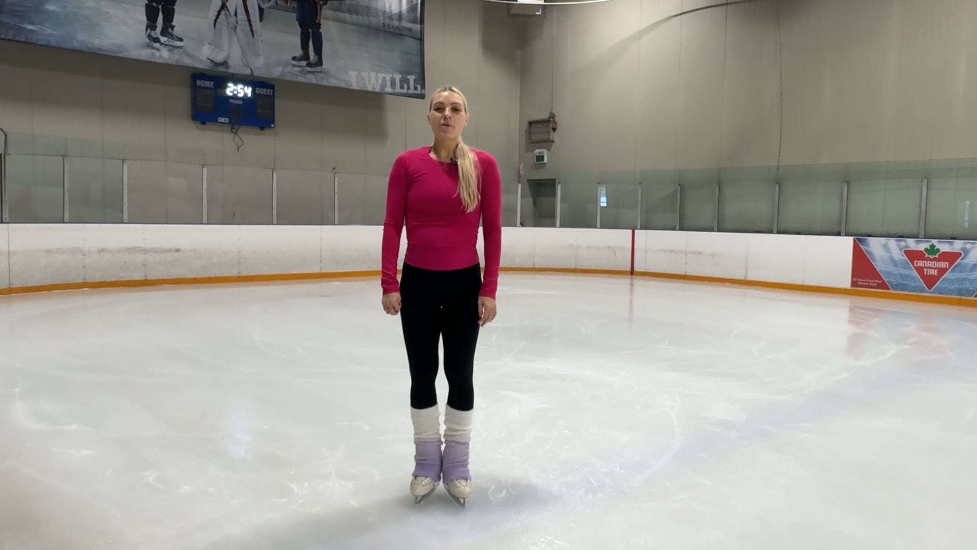 Foundation-Elite: On-ice "two foot" salchow take-off placement tutorial