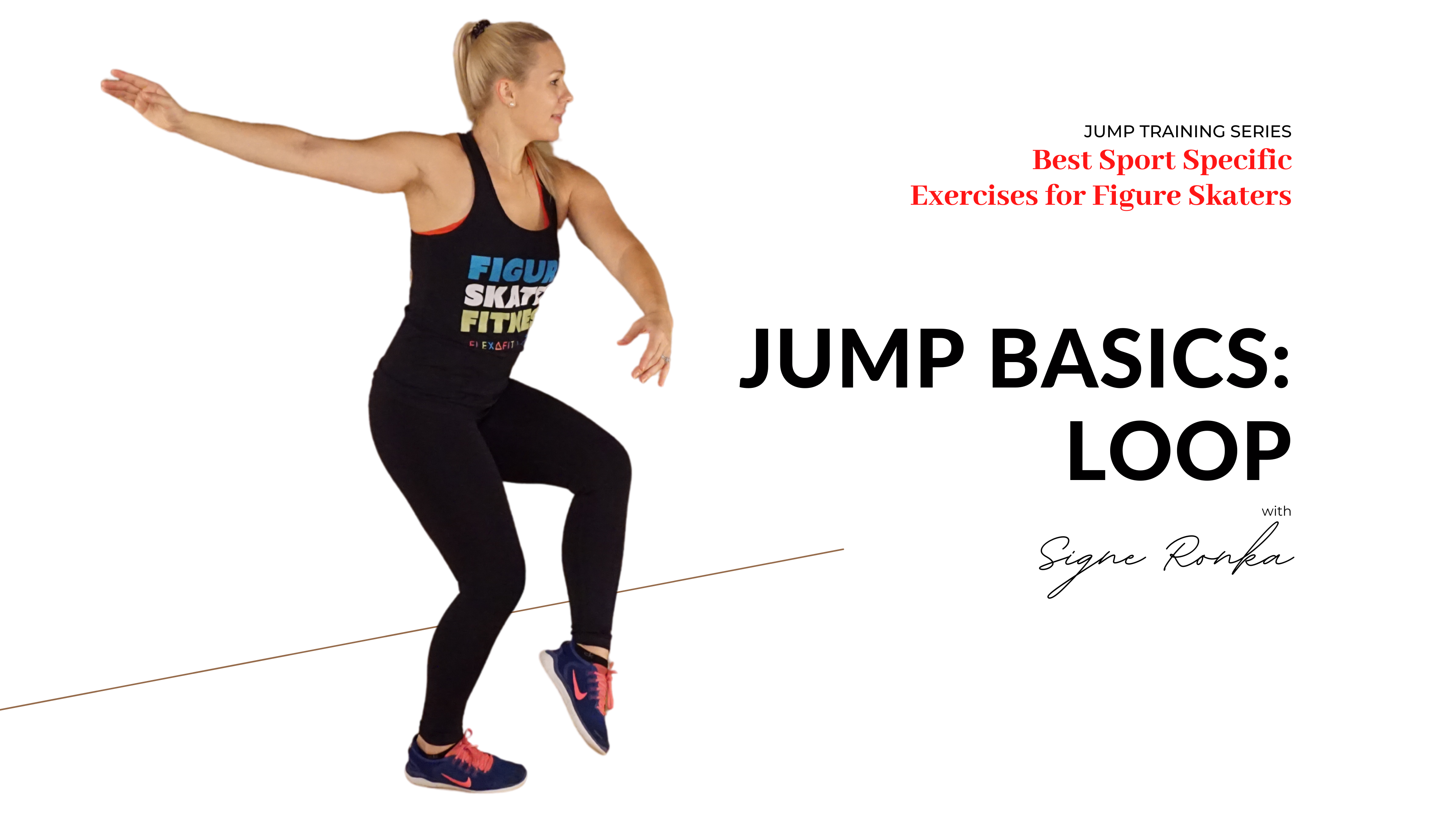 Beginner-Foundation: Off-ice introduction to single loop jump tutorial