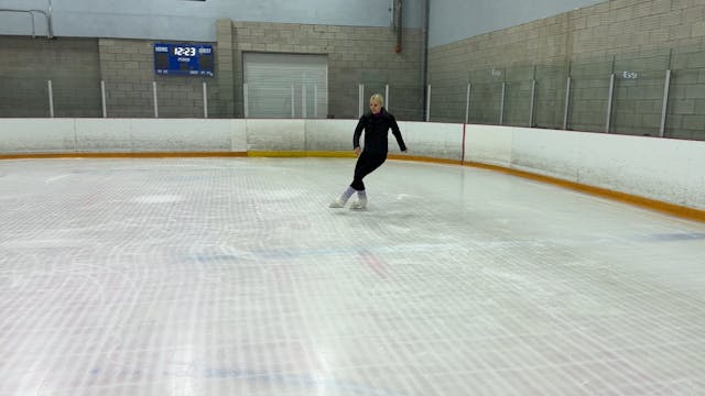Forward inside counter exercise: Adva...