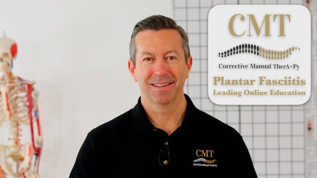 CMT Plantar Fasciitis A&P