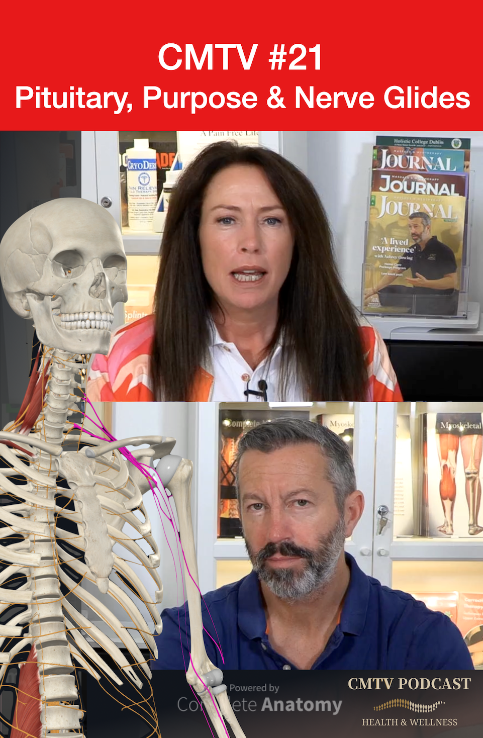 CMTV #21 The Pituitary gland, Purpose and Nerve Glides