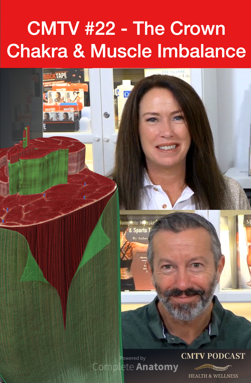 CMTV #22 - The Crown chakra, Divine purpose & Muscle Imbalance Patterns