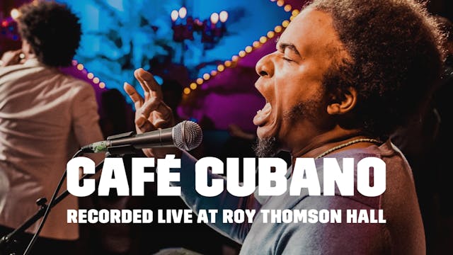 Café Cubano Live on stage at Roy Thom...
