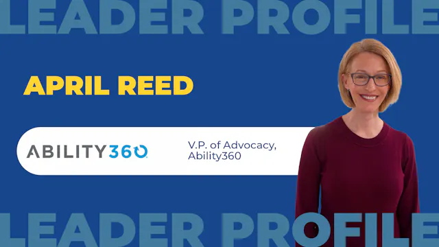 April Reed, V.P. of Advocacy, Ability360