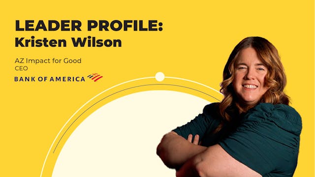 AZ Impact for Good, CEO, Kristen Wils...
