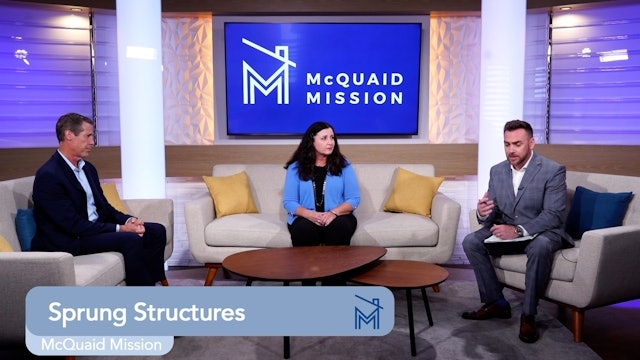 Sprung Structures | McQuaid Mission | Ep 1
