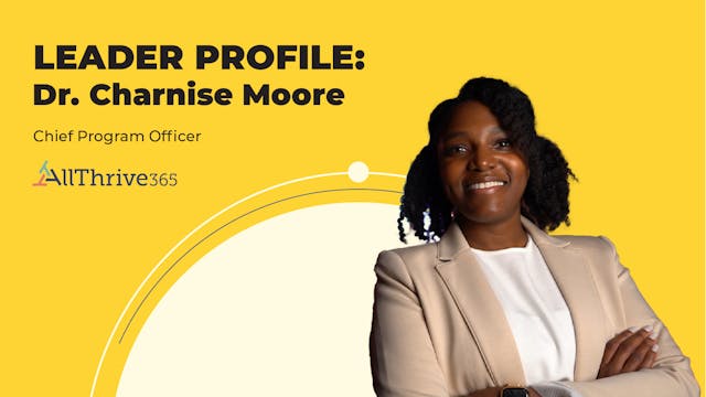 Dr. Charnise Moore, Chief Program Off...