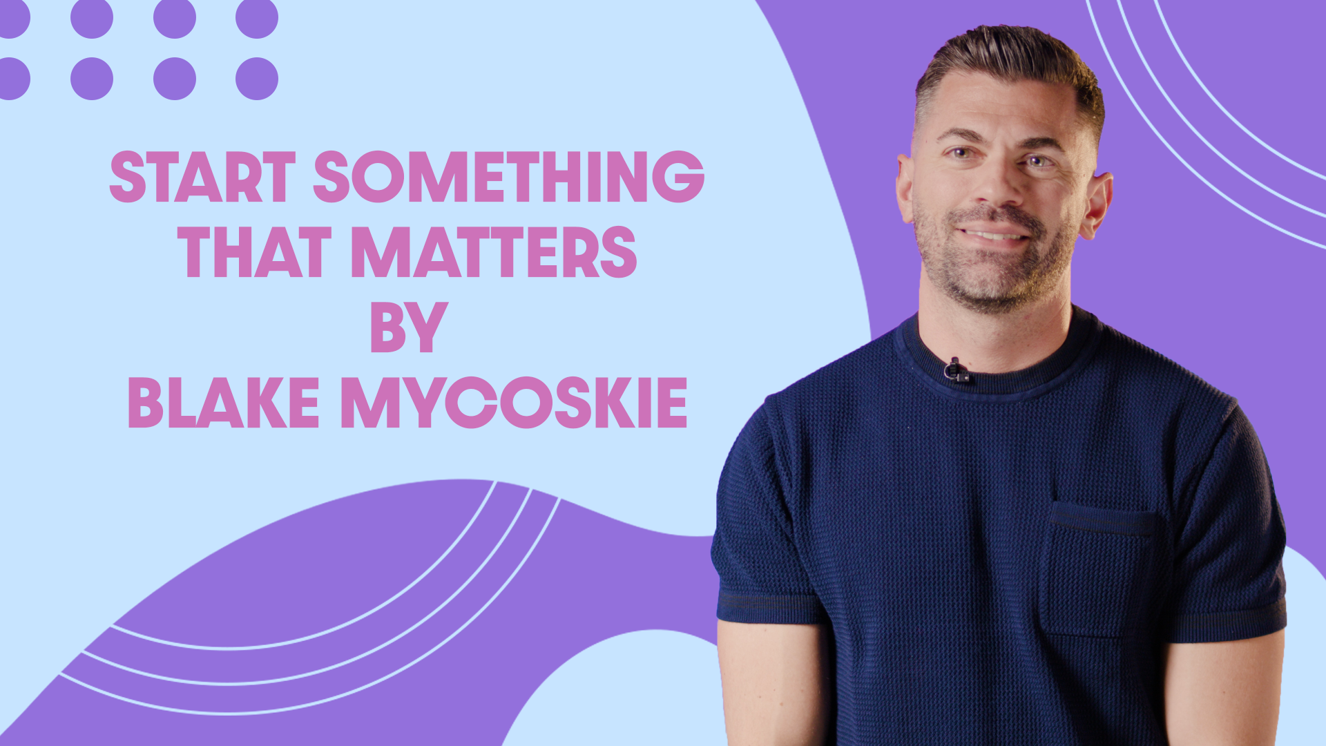 Start Something That Matters | Pop Driven