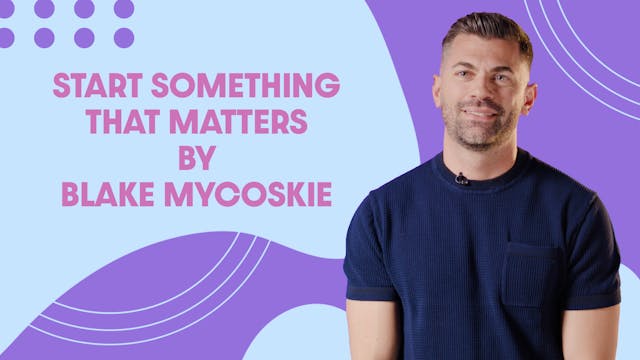 Start Something That Matters | Pop Dr...