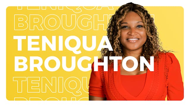 Teniqua Broughton, Executive Director...