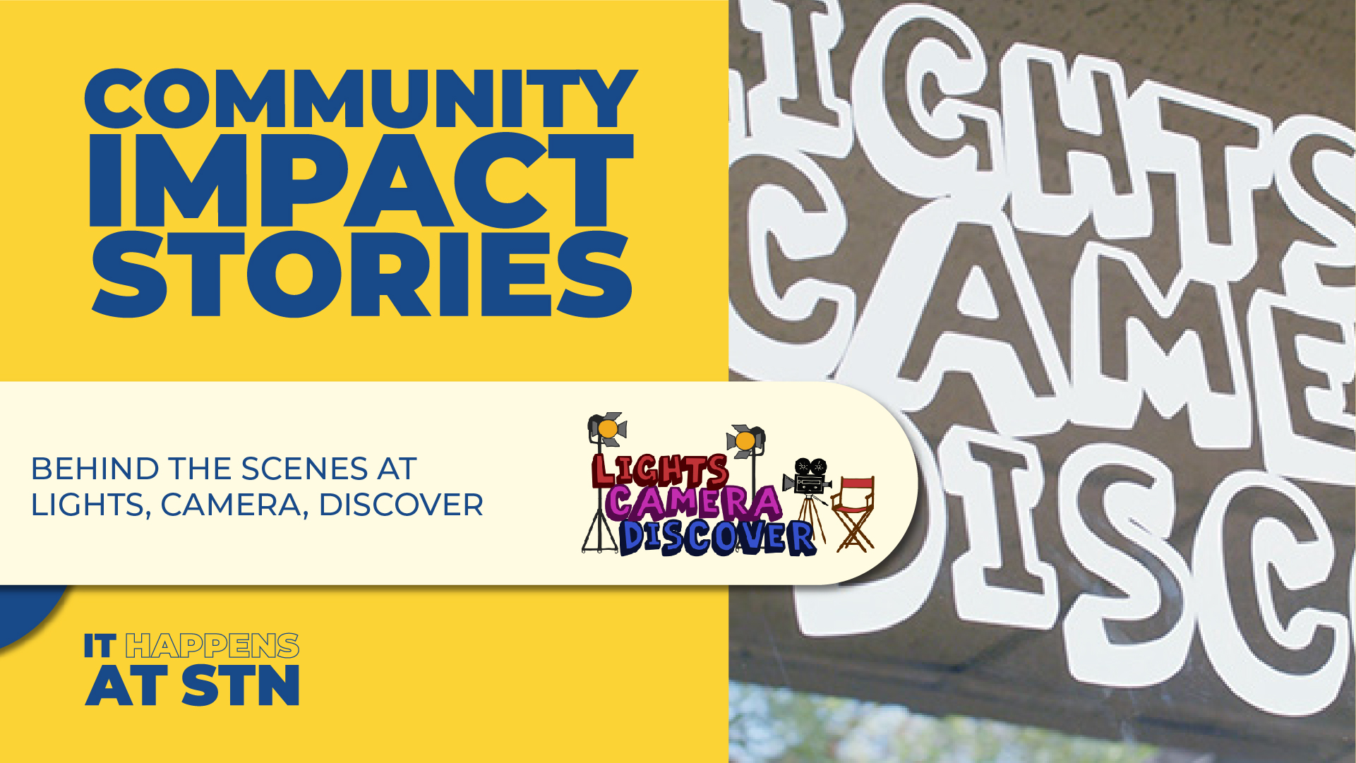 Behind the scenes at Lights, Camera, Discover | Episode 4, Season 3