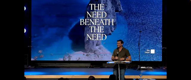 The Need Beneath the Need | Joe Riddle