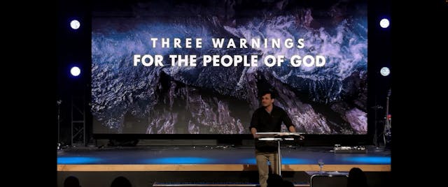 Three Warnings For The People of God ...