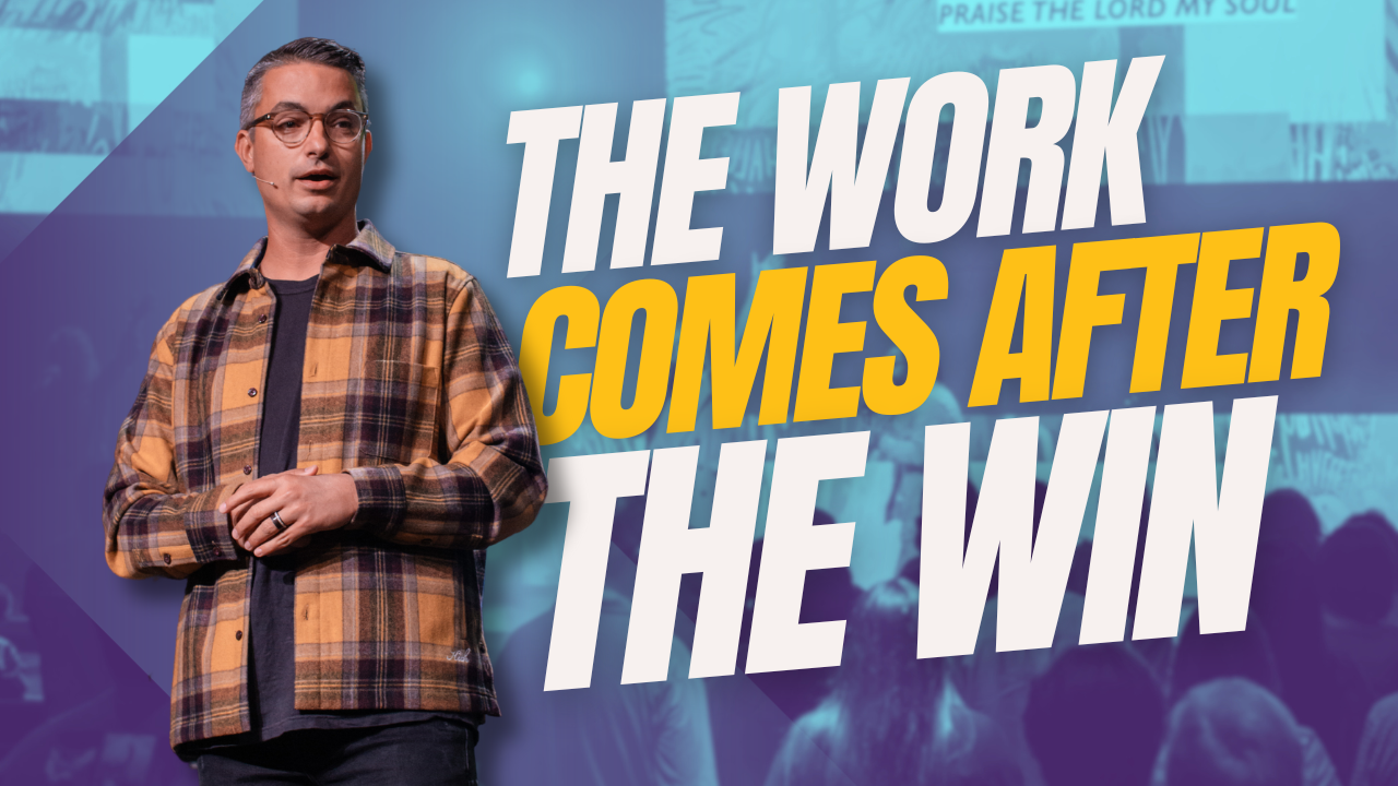 The Work Comes After The Win | Bobby Harrell