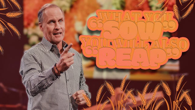 Reaping A Good Harvest | Steve Kelly