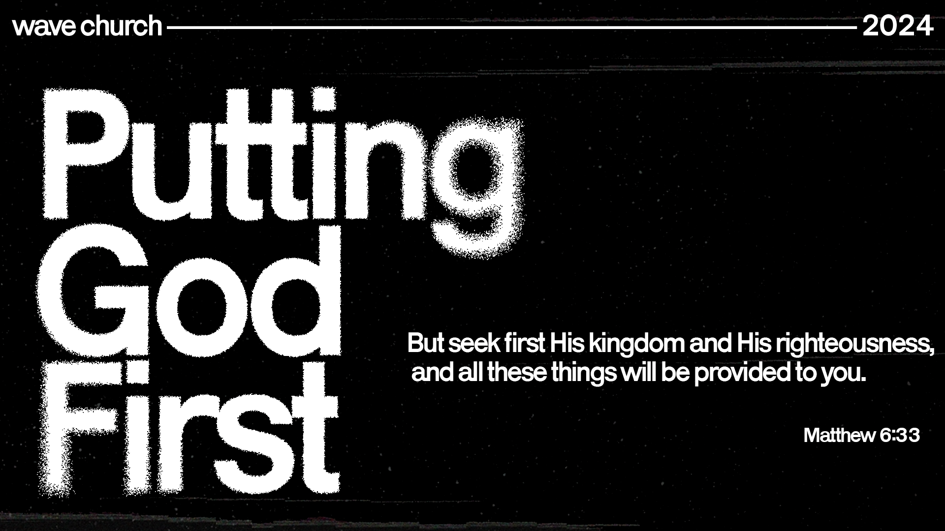 Putting God First Pt 3 | Jared Klingmeyer