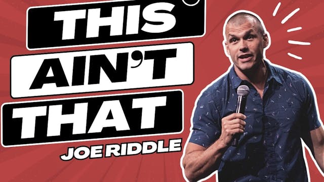 This Ain't That | Joe Riddle