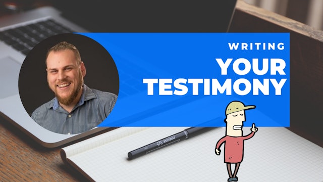 Episode 8: 60 Second Writing Tips - Writing your Testimony