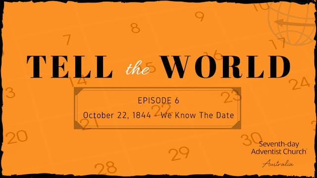 October 22, 1844 - We Know the Date