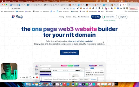 How to make a Web3-website fast and easy and host it for free