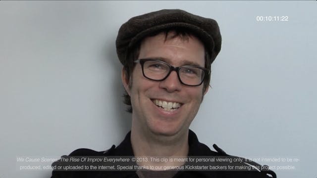 Ben Folds - Uncut Interview from "We Cause Scenes: The Rise of Improv Everywhere"